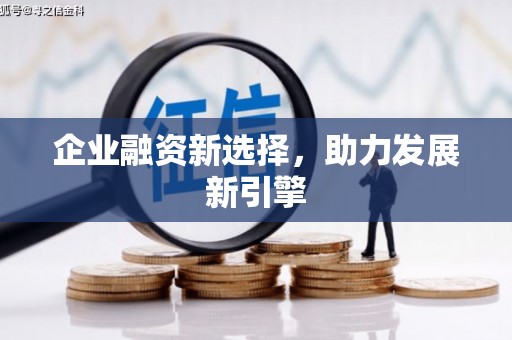 将军企业融资新选择，助力发展新引擎