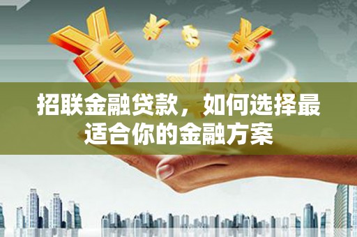 将军招联金融贷款，如何选择最适合你的金融方案