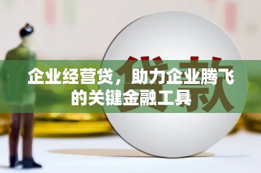 将军企业经营贷，助力企业腾飞的关键金融工具