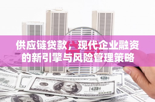 将军供应链贷款，现代企业融资的新引擎与风险管理策略