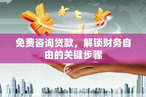 将军免费咨询贷款，解锁财务自由的关键步骤