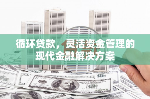 将军循环贷款，灵活资金管理的现代金融解决方案