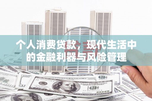 将军个人消费贷款，现代生活中的金融利器与风险管理