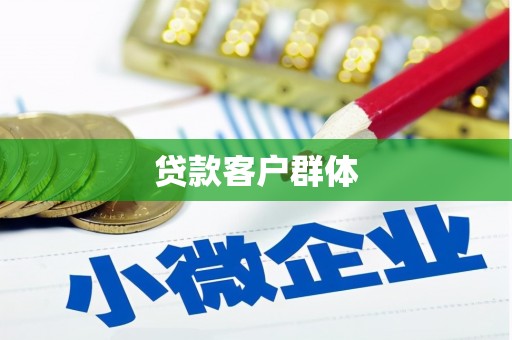 将军贷款客户群体