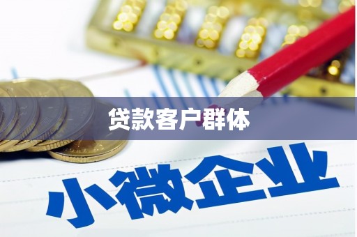 将军贷款客户群体