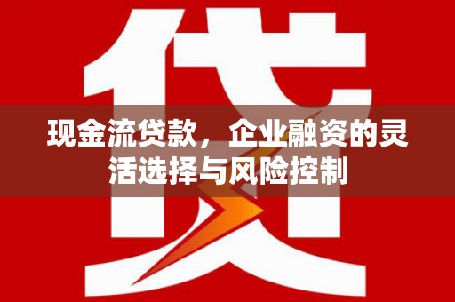 将军现金流贷款，企业融资的灵活选择与风险控制