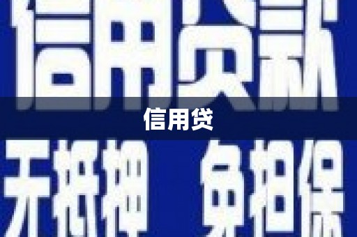 将军信用贷