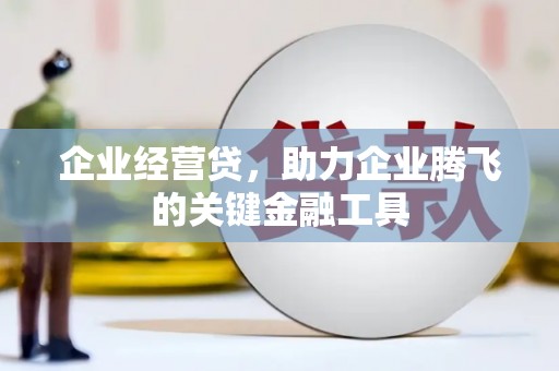 将军企业经营贷，助力企业腾飞的关键金融工具