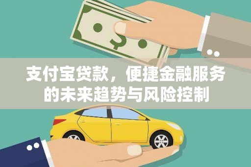 将军支付宝贷款，便捷金融服务的未来趋势与风险控制