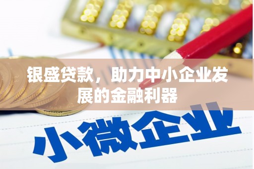 将军银盛贷款，助力中小企业发展的金融利器