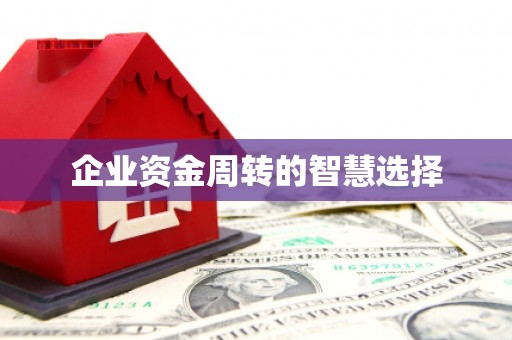 将军企业资金周转的智慧选择