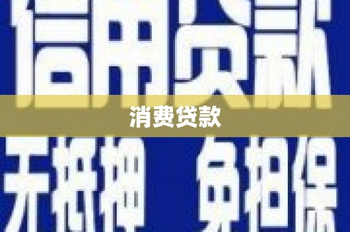 将军消费贷款