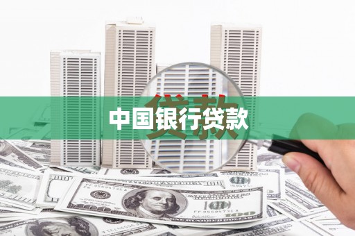 将军中国银行贷款