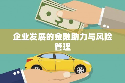 将军企业发展的金融助力与风险管理