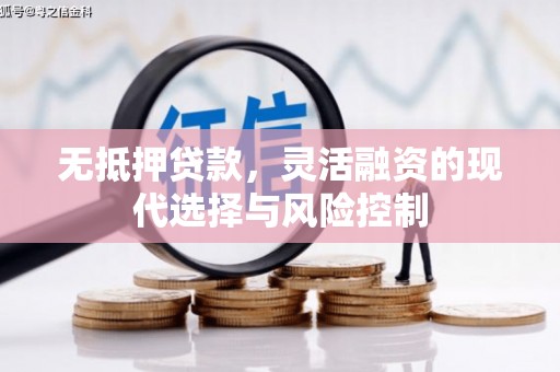将军无抵押贷款，灵活融资的现代选择与风险控制