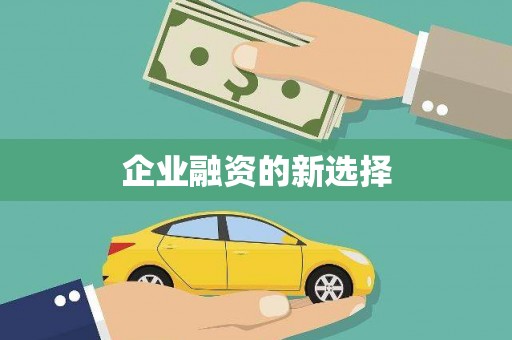 将军企业融资的新选择