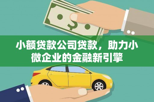 将军小额贷款公司贷款，助力小微企业的金融新引擎