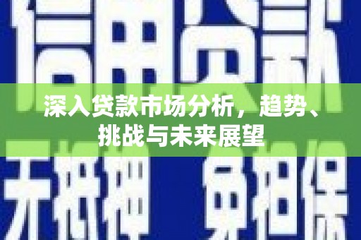 将军深入贷款市场分析，趋势、挑战与未来展望