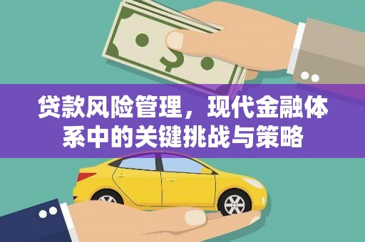 将军贷款风险管理，现代金融体系中的关键挑战与策略
