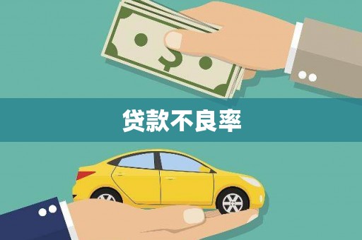 将军贷款不良率