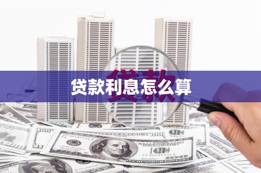 将军贷款利息怎么算