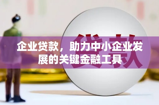 将军企业贷款，助力中小企业发展的关键金融工具