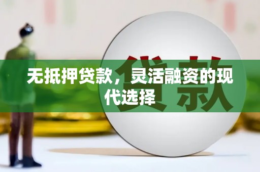 将军无抵押贷款，灵活融资的现代选择