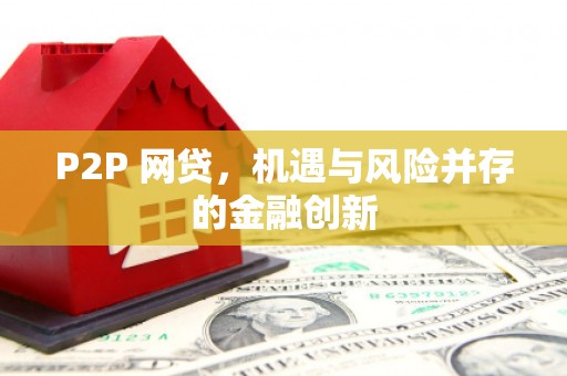将军P2P 网贷，机遇与风险并存的金融创新