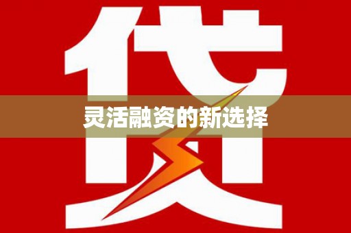 将军灵活融资的新选择