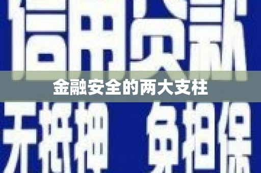 将军金融安全的两大支柱