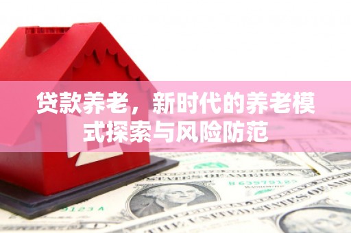 将军贷款养老，新时代的养老模式探索与风险防范