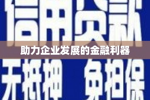 将军助力企业发展的金融利器