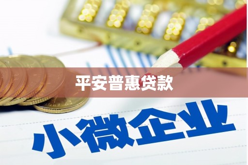 将军平安普惠贷款