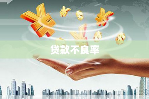 将军贷款不良率