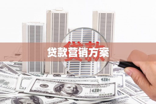 将军贷款营销方案